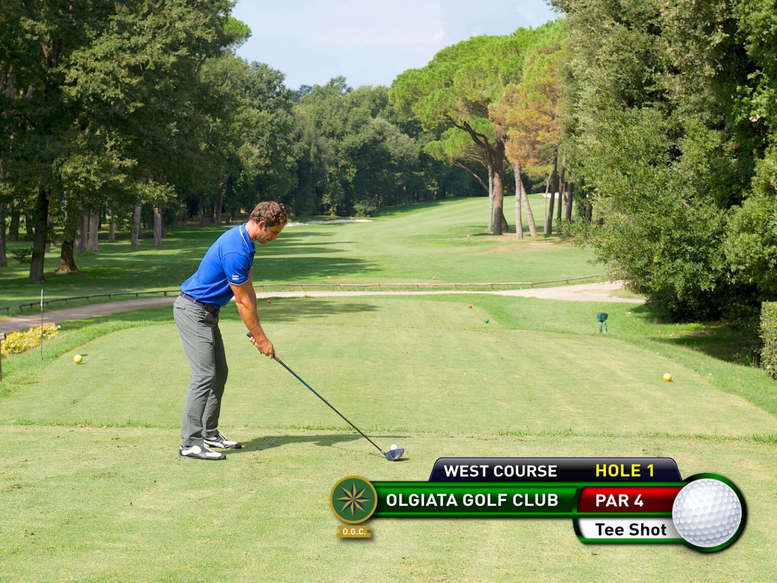 Buca 1 - Olgiata Golf Club