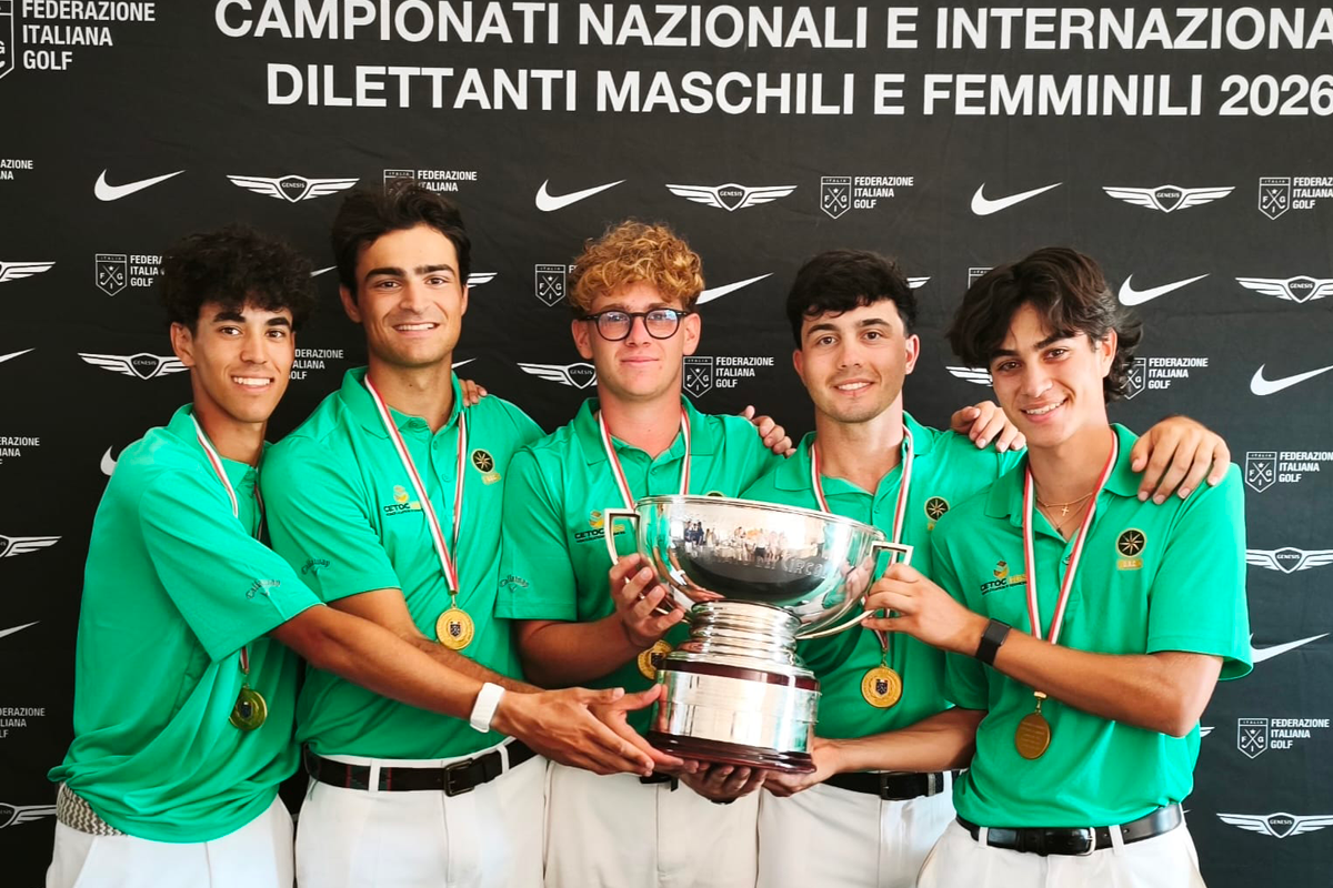 Campionato Nazionale maschile a squadre, Olgiata Golf Club campione d’Italia 2026